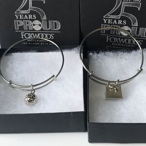 Two anniversary bracelet Foxwoods casino
